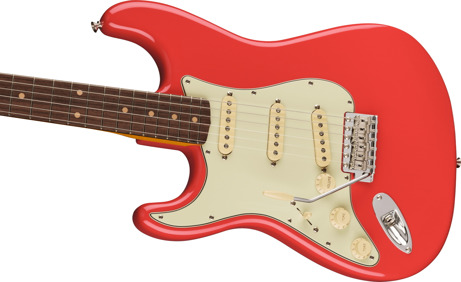 American Vintage II 1961 Stratocaster® Left-Hand, Rosewood Fingerboard, Fiesta Red追加画像 American Vintage II 1961 Stratocaster® Left-Hand, Rosewood Fingerboard, Fiesta Red追加画像