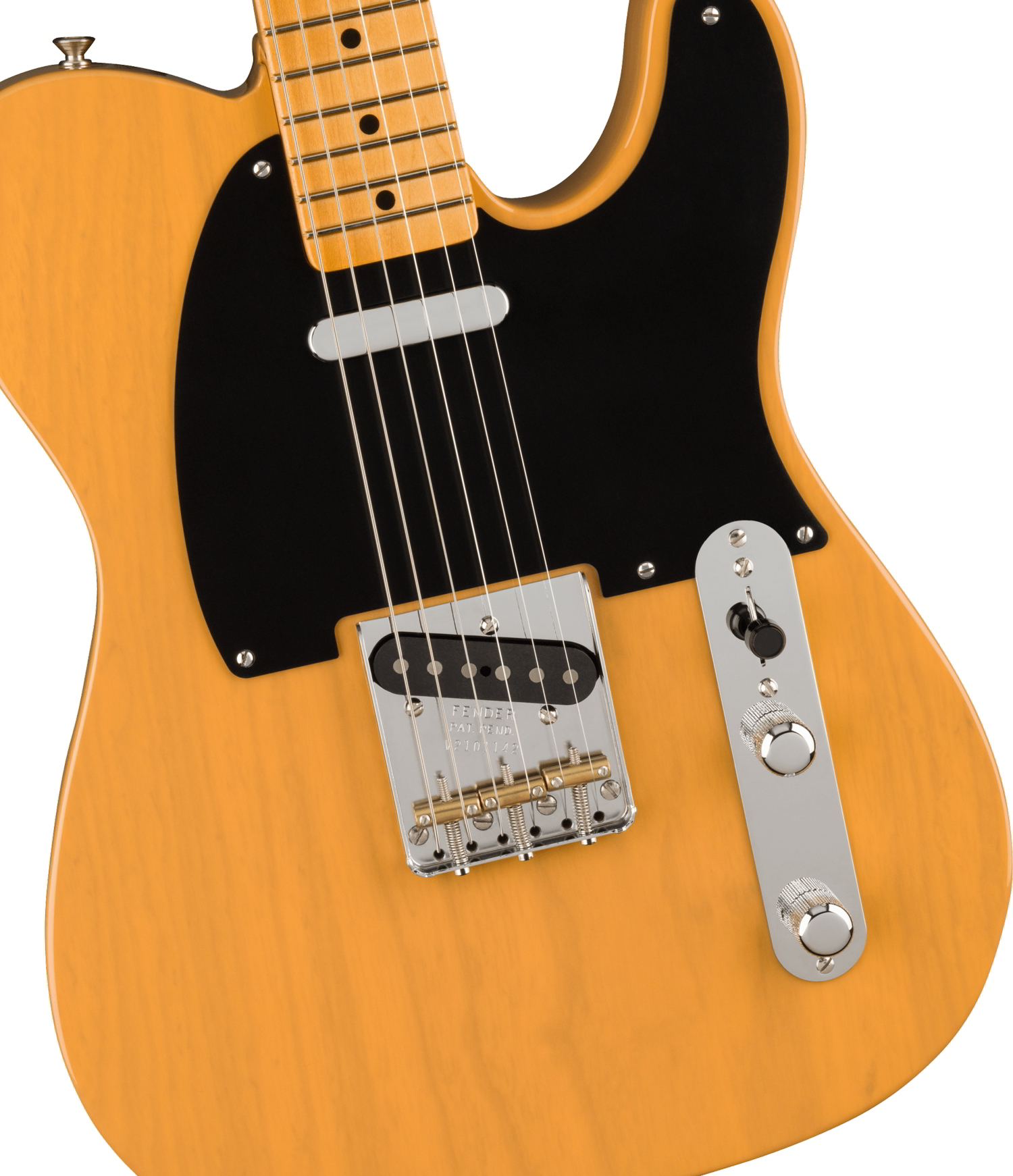 American Vintage II 1951 Telecaster®, Maple Fingerboard, Butterscotch Blonde追加画像 American Vintage II 1951 Telecaster®, Maple Fingerboard, Butterscotch Blonde追加画像