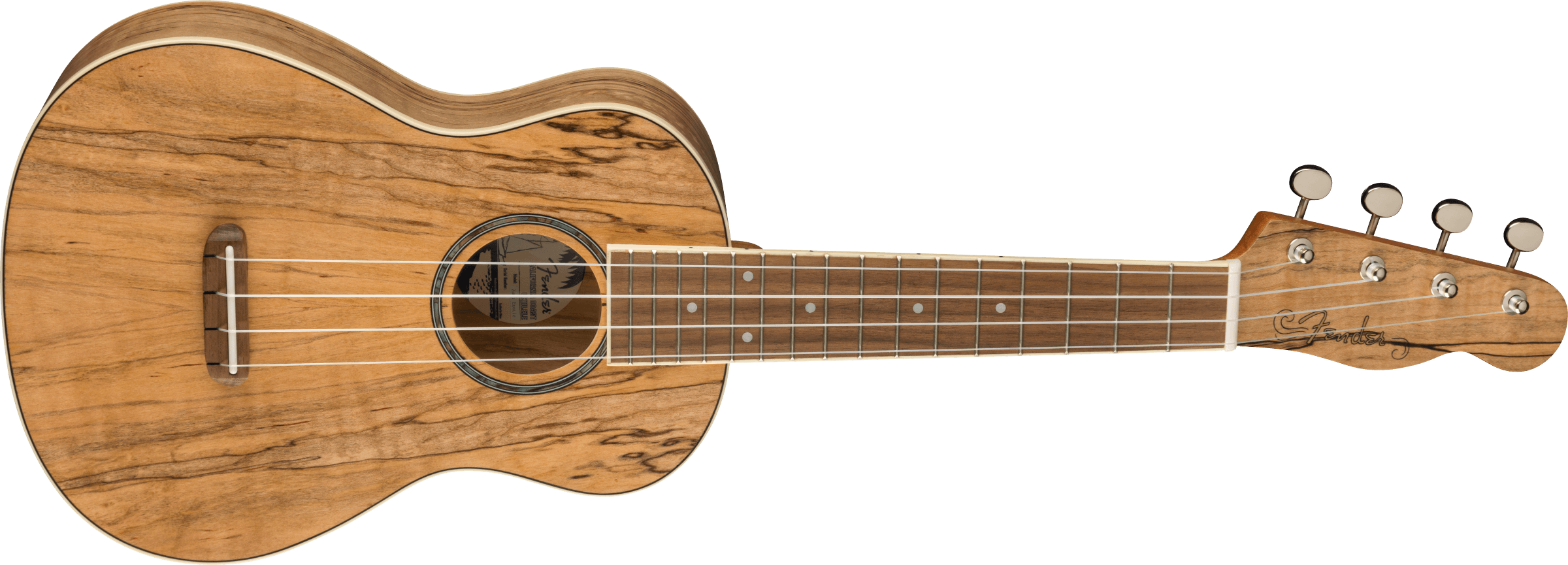 Zuma Exotic Concert Ukulele, Walnut Fingerboard, Spalted Maple追加画像 Zuma Exotic Concert Ukulele, Walnut Fingerboard, Spalted Maple追加画像