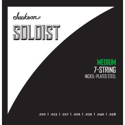 Jackson-エレキギター弦Jackson® Soloist™ Strings 7 String, Medium .010-.058