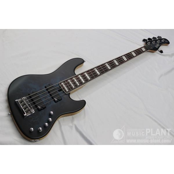 MAYONES-5弦ベースJabba Mela 5 Federico Malaman Signature Dirty Blue Burst