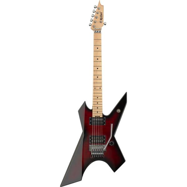 Killer-エレキギターKG-Exploder II Flame Top TWRS