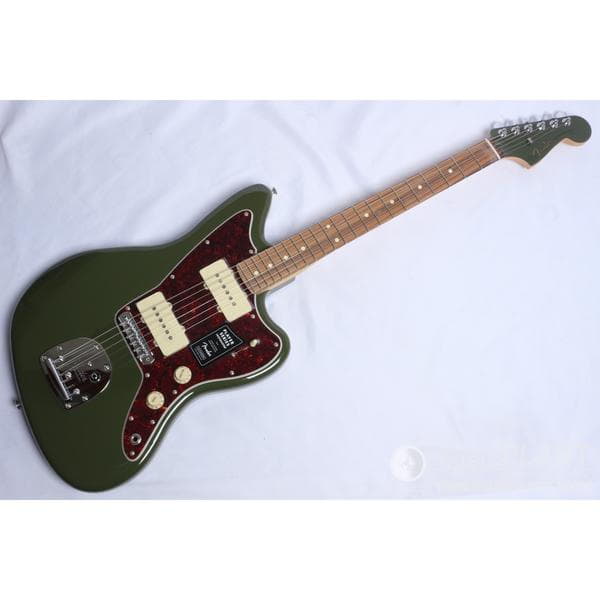 Fender-エレキギターLimited Edition Player Jazzmaster, Pau Ferro Fingerboard, Olive Green