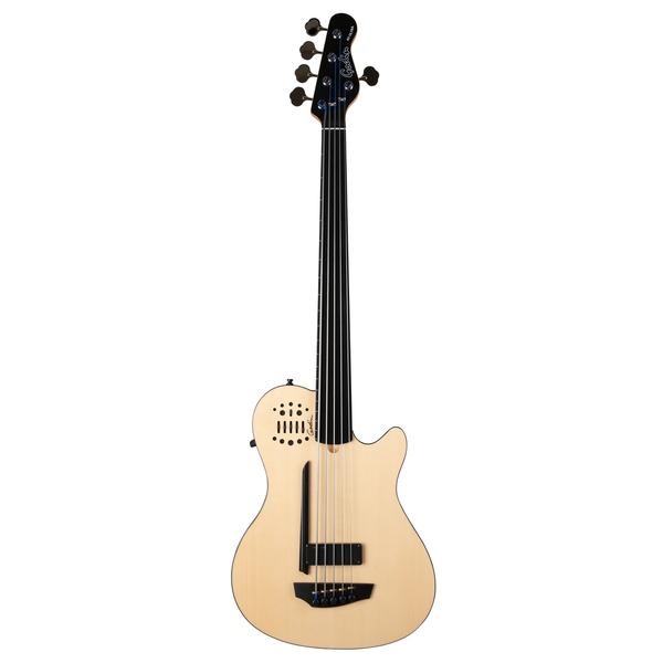 Godin-5弦フレットレスベースA5 Ultra Fretless AE Natural