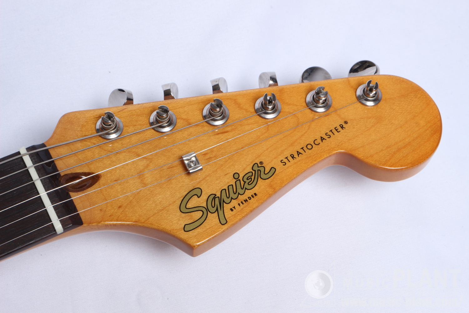 FSR Classic Vibe '60s Stratocaster, Laurel Fingerboard, Tortoiseshell Pickguard, Purple Metallicヘッド画像
