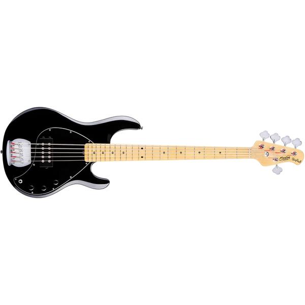 Sterling By MUSIC MAN-5弦エレキベースRay5 Black RAY5-BK-M1