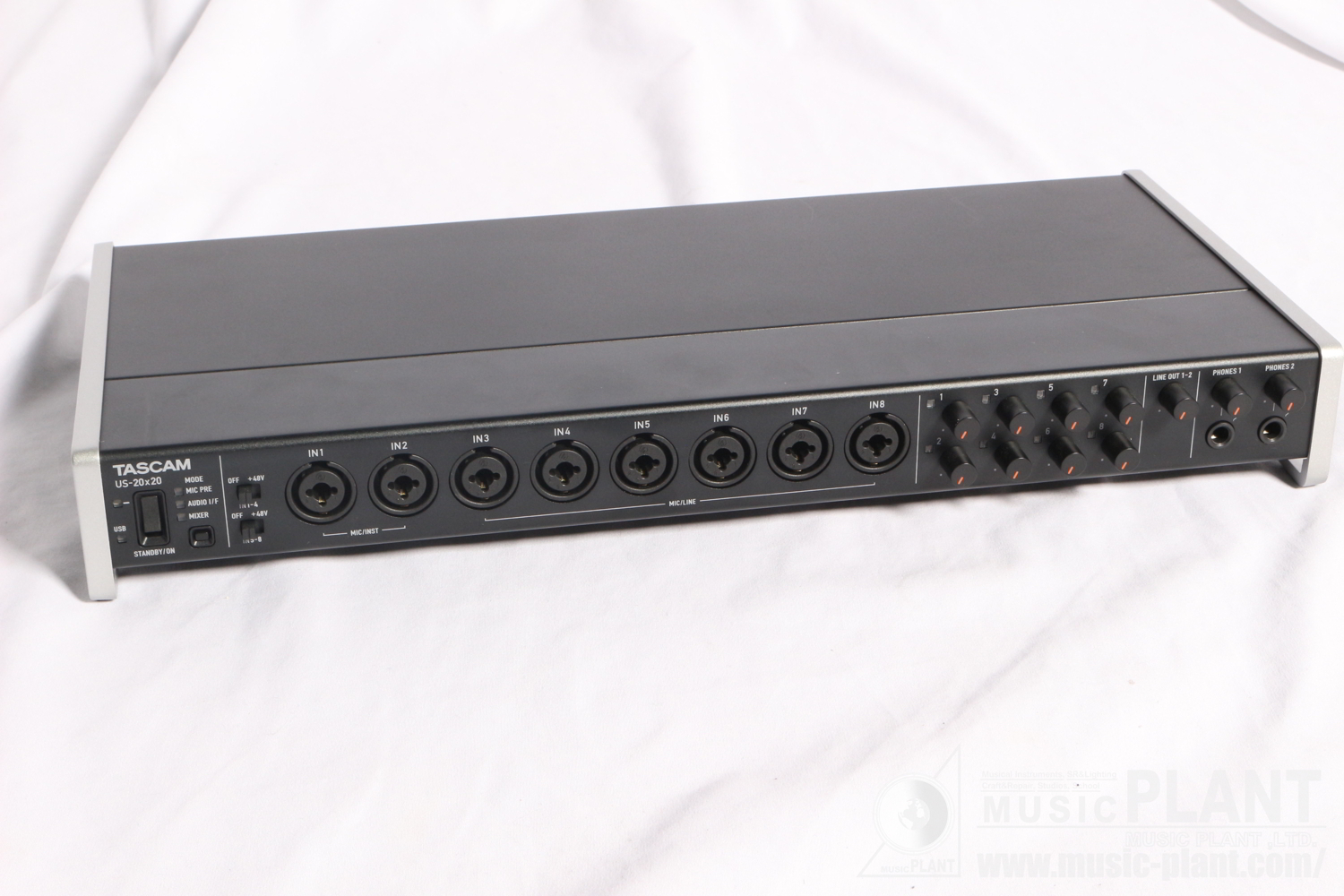 TASCAM　PLANT　MIDIインターフェースCelesonic　US-20x20中古品()売却済みです。あしからずご了承ください。　MUSIC　WEBSHOP