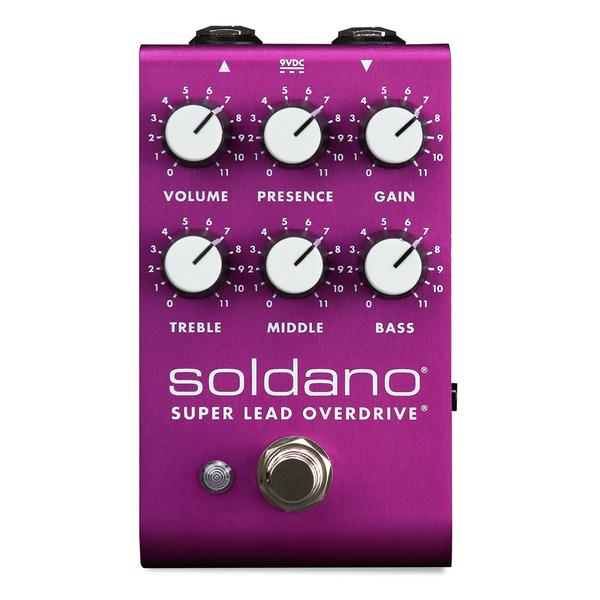 Soldano-ディストーションSLO Pedal - Purple Anodized Super Lead Overdrive Limited Edition