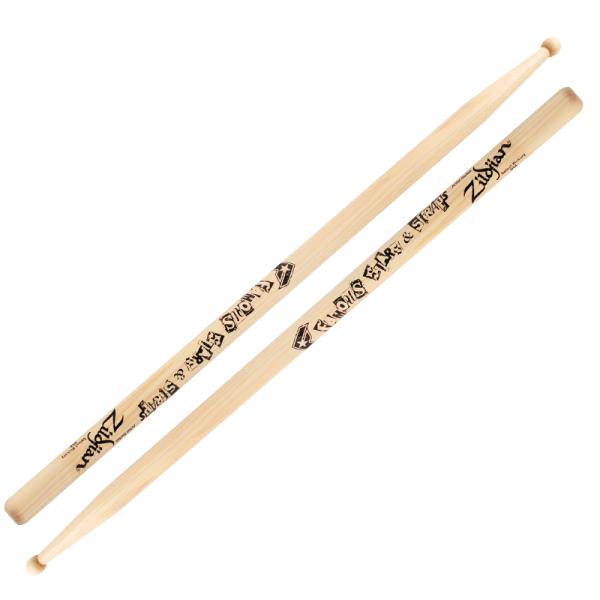 Zildjian-スティックTravis Barker Famous Natural Artist Series Drumsticks