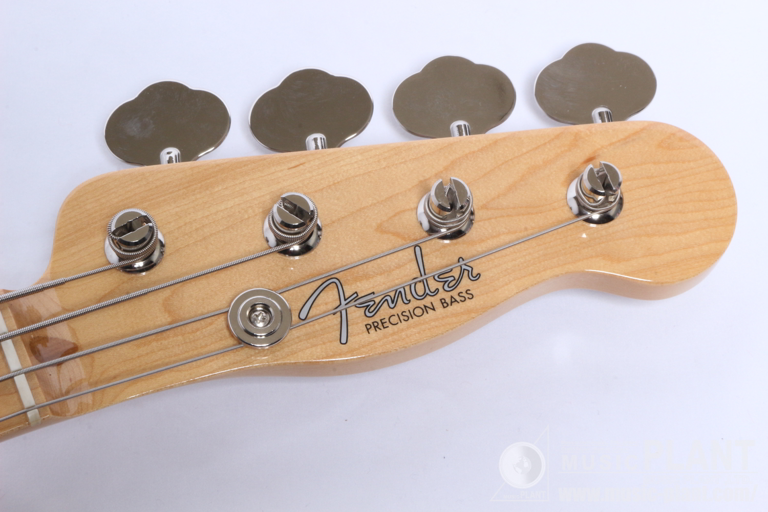Made in Japan Traditional Original 50s Precision Bass, Maple Fingerboard, Butterscotch Blondeヘッド画像