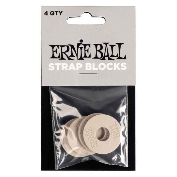 ERNIE BALL-ストラップブロックStrap Blocks 4pk - Gray