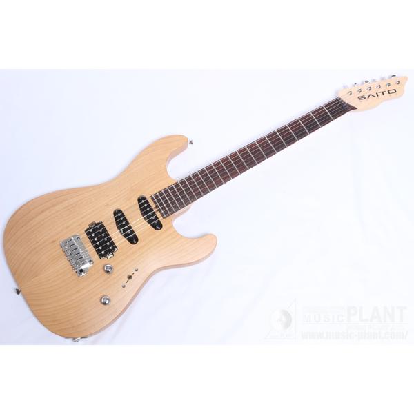 SAITO GUITARS-エレキギターS-622 Naked AL R SSH