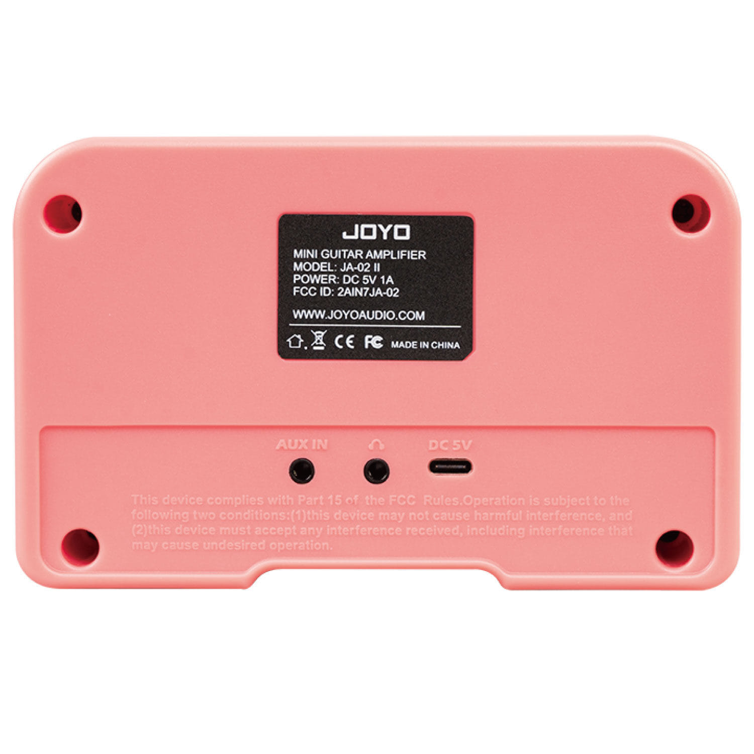 JA-02 II Pink背面画像 JA-02 II Pink背面画像