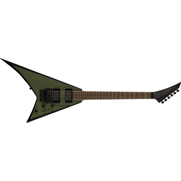 Jackson-エレキギターX Series Rhoads RRX24, Laurel Fingerboard, Matte Army Drab with Black Bevels