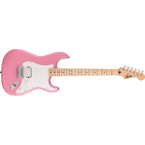 Squier Sonic™ Stratocaster® HT H, Maple Fingerboard, White Pickguard, Flash Pinkサムネイル