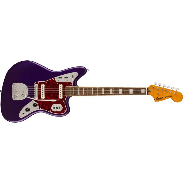 FSR Classic Vibe '70s Jaguar®, Laurel Fingerboard, Tortoiseshell Pickguard, Purple Metallicサムネイル