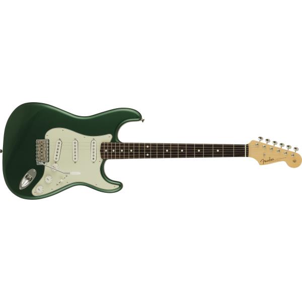 Fender-ストラトキャスター2023 Collection, MIJ Traditional 60s Stratocaster®, Rosewood Fingerboard,  Aged Sherwood Green Metallic