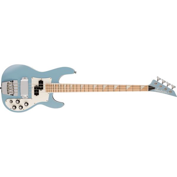 Jackson-X Series Concert™ Bass CBXDX IV M, Maple Fingerboard, Ice Blue Metallic