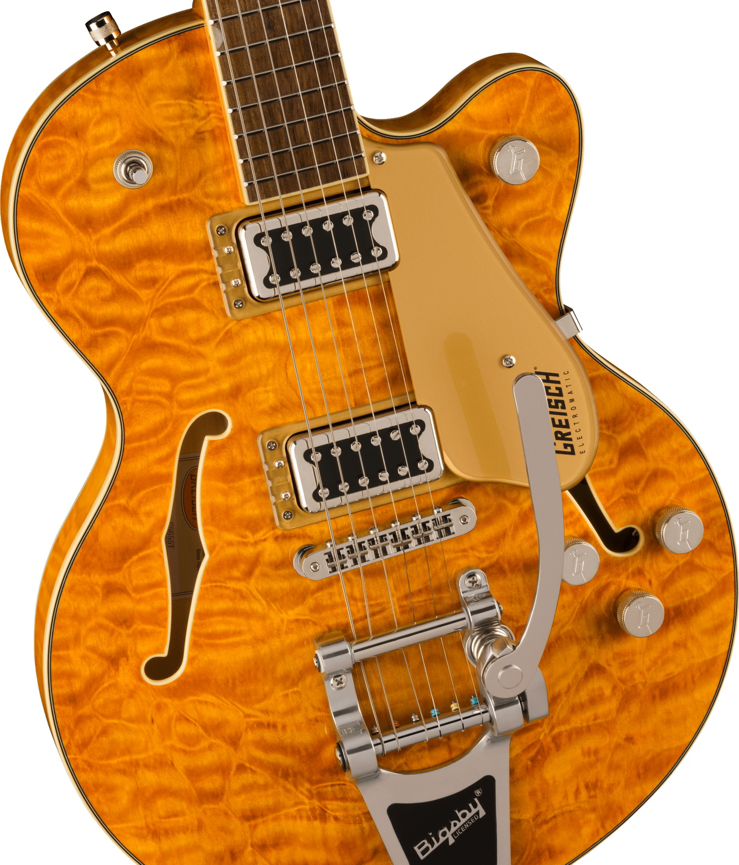 G5655T-QM Electromatic® Center Block Jr. Single-Cut Quilted Maple with Bigsby®, Speyside追加画像 G5655T-QM Electromatic® Center Block Jr. Single-Cut Quilted Maple with Bigsby®, Speyside追加画像