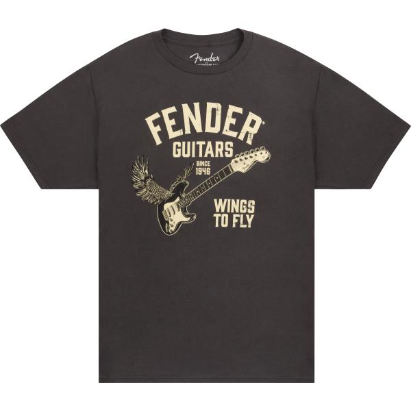 Fender-TシャツFender® Wings To Fly T-Shirt, Vintage Black, M
