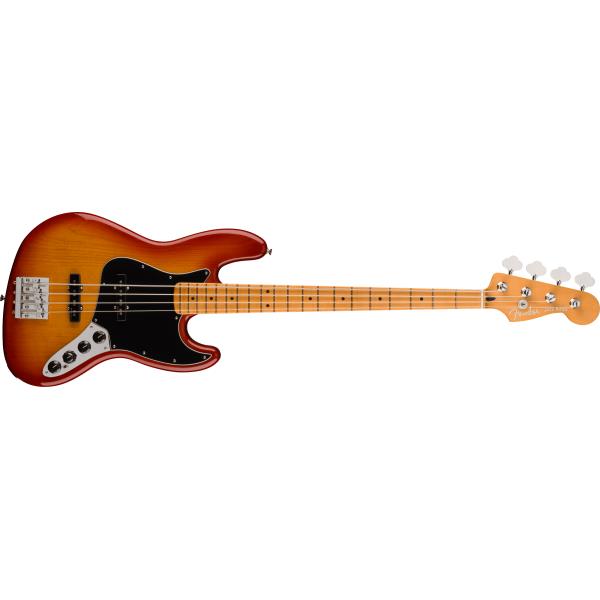 Fender-ジャズベースPlayer Plus Jazz Bass®, Maple Fingerboard, Sienna Sunburst