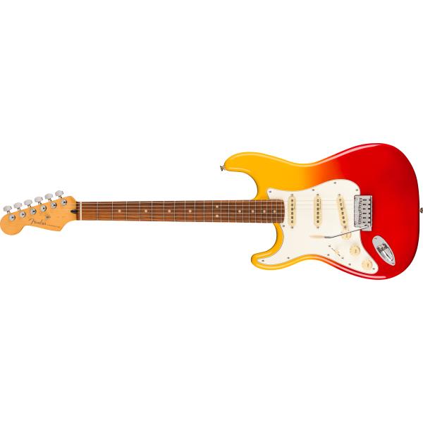Fender-ストラトキャスターPlayer Plus Stratocaster®, Left-Hand, Pau Ferro Fingerboard, Tequila Sunrise