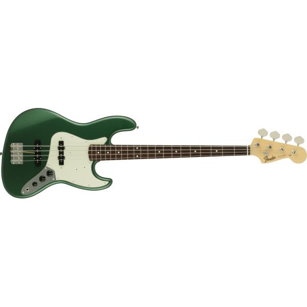 Fender-ジャズベース2023 Collection, MIJ Traditional 60s Jazz Bass®, Rosewood Fingerboard, Aged Sherwood Green Metallic