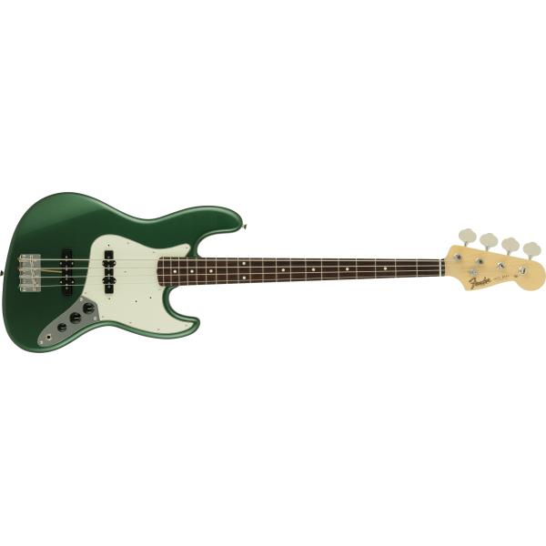 2023 Collection, MIJ Traditional 60s Jazz Bass®, Rosewood Fingerboard, Aged Sherwood Green Metallicサムネイル