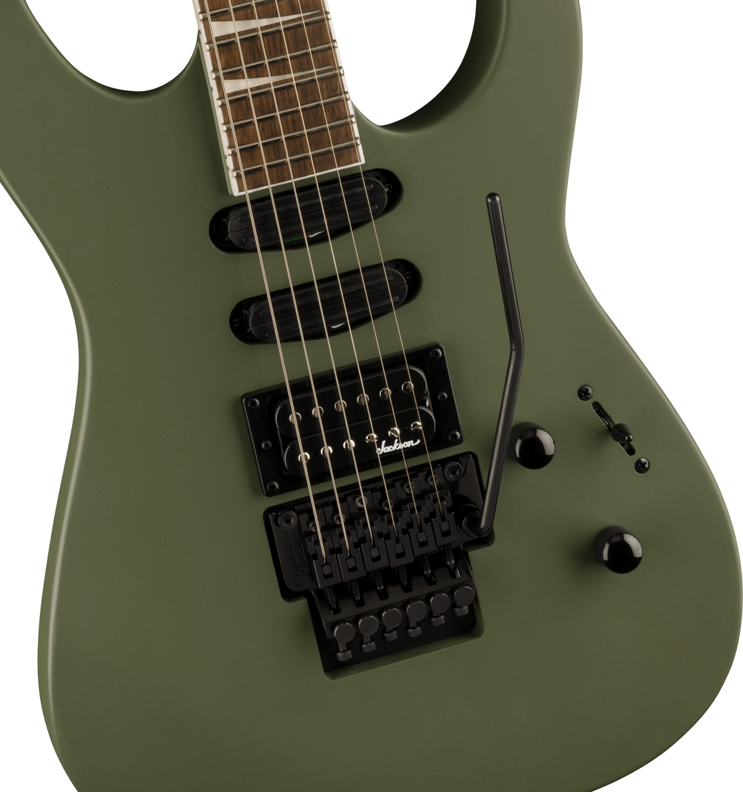 X Series Soloist™, SL3X DX, Laurel Fingerboard, Matte Army Drab追加画像 X Series Soloist™, SL3X DX, Laurel Fingerboard, Matte Army Drab追加画像