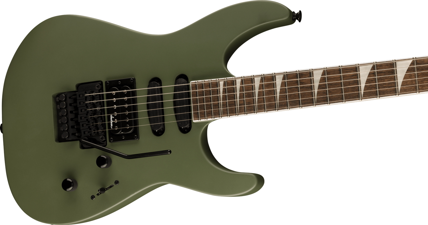 X Series Soloist™, SL3X DX, Laurel Fingerboard, Matte Army Drab追加画像 X Series Soloist™, SL3X DX, Laurel Fingerboard, Matte Army Drab追加画像
