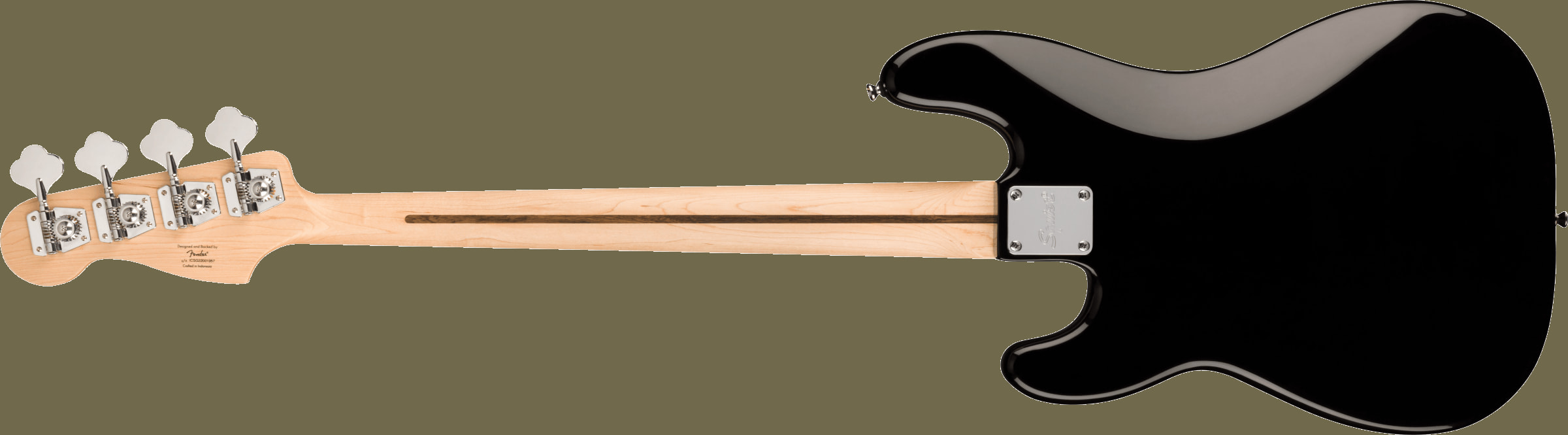 Squier Sonic Precision Bass Laurel Fingerboard, White Pickguard, Black追加画像 Squier Sonic Precision Bass Laurel Fingerboard, White Pickguard, Black追加画像