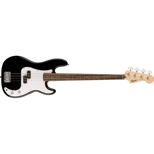 SquierSquier Sonic Precision Bass Laurel Fingerboard, White Pickguard, Black