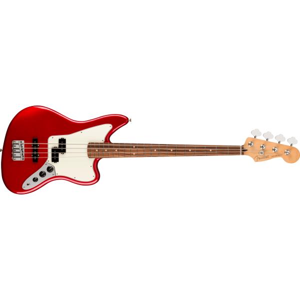 Fender-ジャガーベースPlayer Jaguar® Bass, Pau Ferro Fingerboard, Candy Apple Red