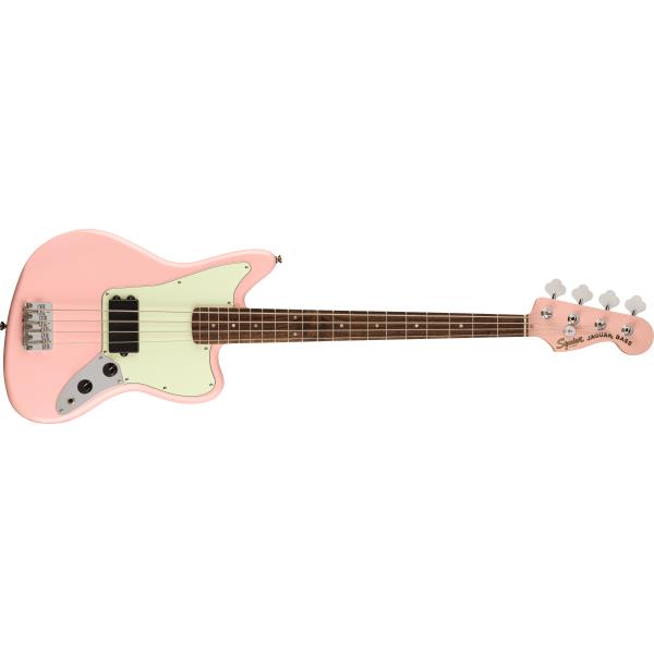 FSR Affinity Series™ Jaguar® Bass H, Laurel Fingerboard, Mint Pickguard, Matching Headstock, Shell Pinkサムネイル