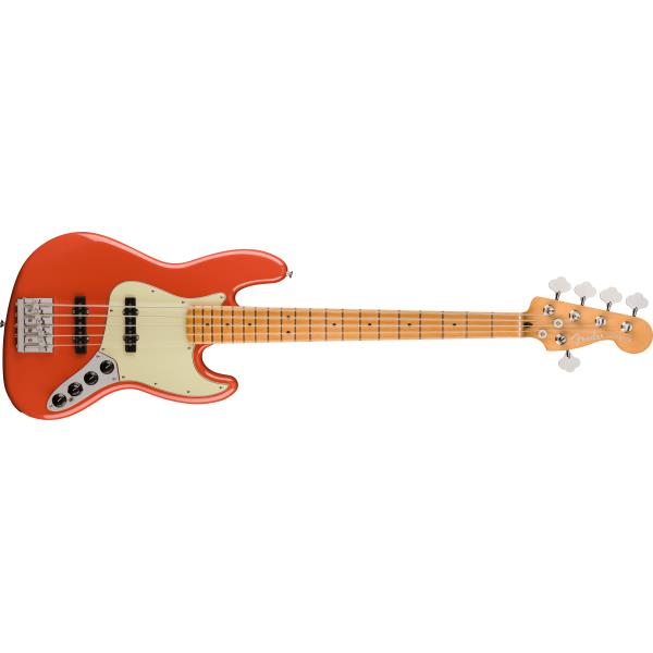 Fender-ジャズベースPlayer Plus Jazz Bass® V, Pau Ferro Fingerboard, Fiesta Red
