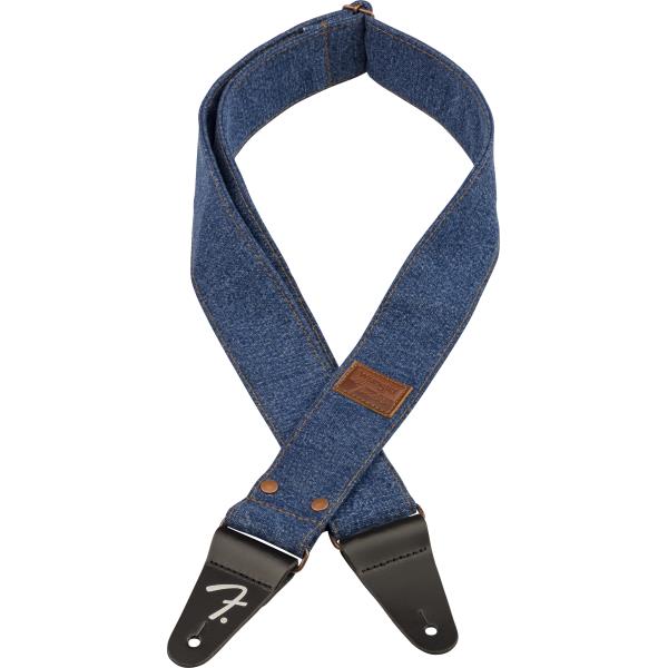 Fender® x Wrangler® Riveted Denim Strap, Indigoサムネイル