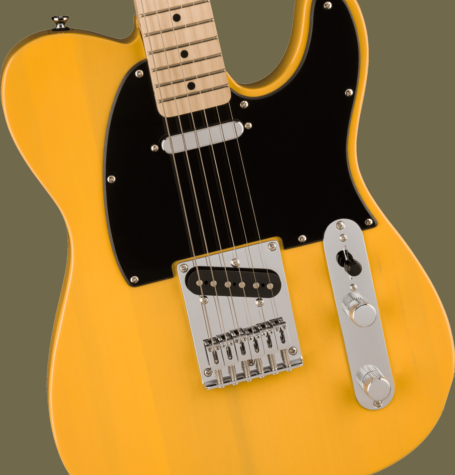 Squier Sonic Telecaster Maple Fingerboard, Black Pickguard, Butterscotch Blonde追加画像 Squier Sonic Telecaster Maple Fingerboard, Black Pickguard, Butterscotch Blonde追加画像