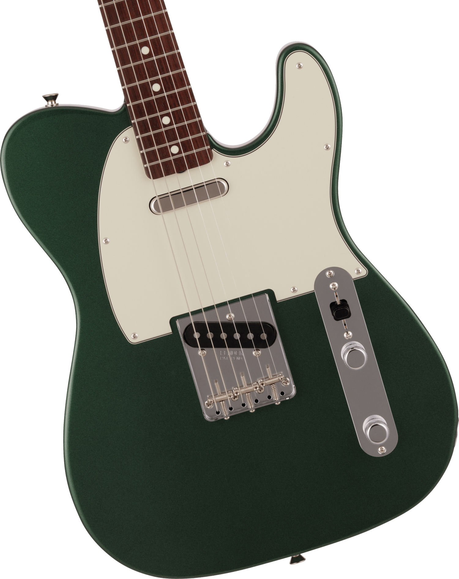 2023 Collection, MIJ Traditional 60s Telecaster®, Rosewood Fingerboard, Aged Sherwood Green Metallic追加画像