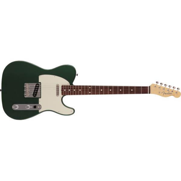 Fender-テレキャスター2023 Collection, MIJ Traditional 60s Telecaster®, Rosewood Fingerboard, Aged Sherwood Green Metallic