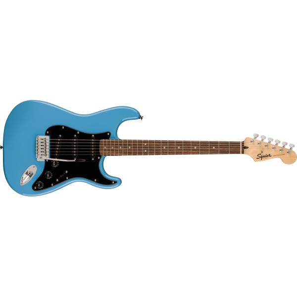 Squier-エレキギター
Squier Sonic Stratocaster Laurel Fingerboard, Black Pickguard, California Blue