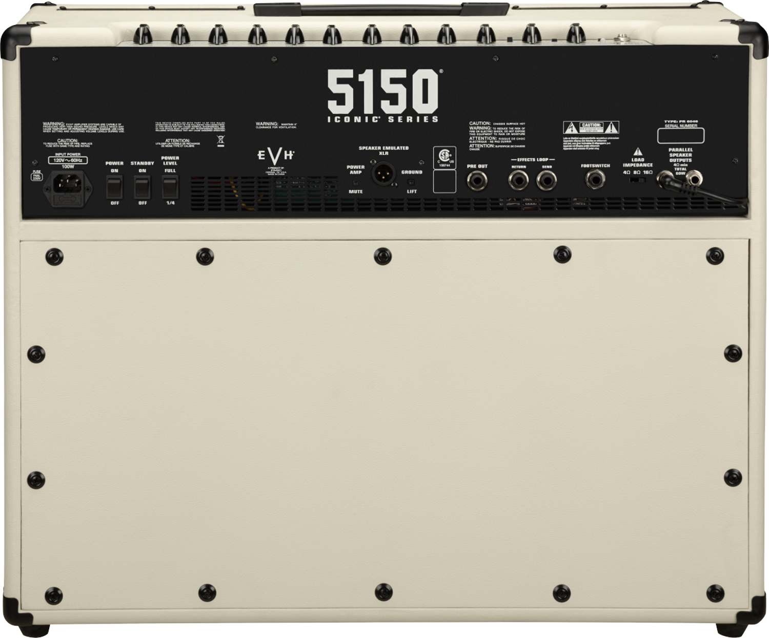 5150® Iconic® Series 60W 2X12 Combo, Ivory, 100V JPN追加画像 5150® Iconic® Series 60W 2X12 Combo, Ivory, 100V JPN追加画像