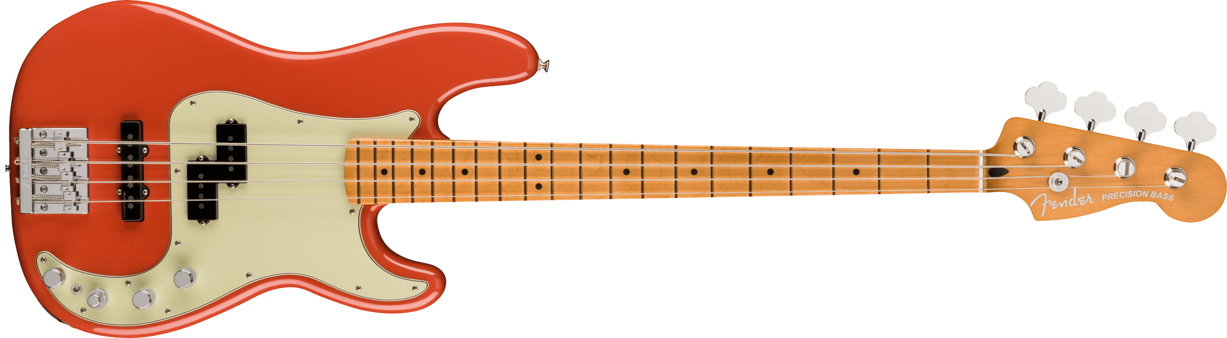 Amazon.com: Fender Player Plus Precision Bass, Fiesta Red, Maple  Fingerboard : Musical Instruments