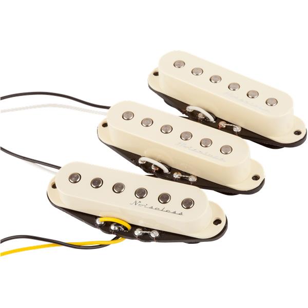 Fender-ピックアップHot Noiseless™ Strat Pickups, (3)