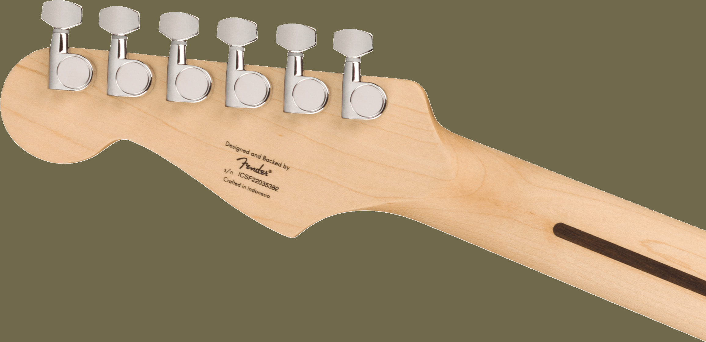 Squier Sonic™ Stratocaster®, Maple Fingerboard, White Pickguard, Black追加画像 Squier Sonic™ Stratocaster®, Maple Fingerboard, White Pickguard, Black追加画像