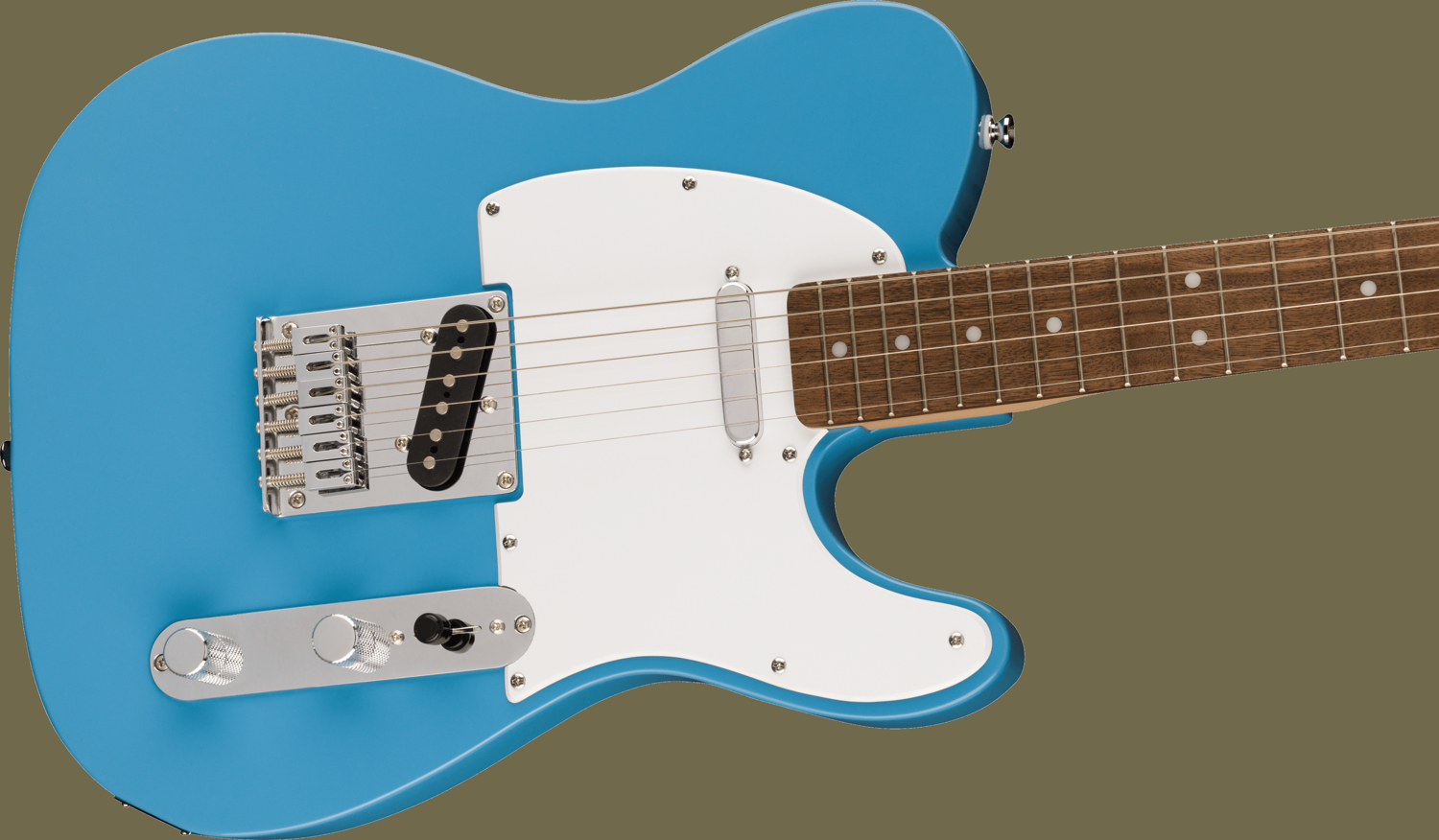 Squier Sonic Telecaster Laurel Fingerboard, White Pickguard, California Blue追加画像 Squier Sonic Telecaster Laurel Fingerboard, White Pickguard, California Blue追加画像