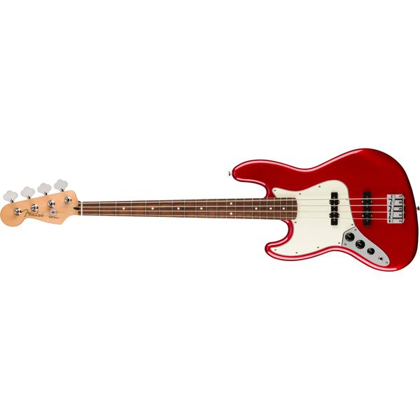 Fender-ジャズベースPlayer Jazz Bass® Left-Handed, Pau Ferro Fingerboard, Candy Apple Red