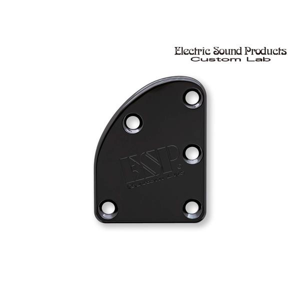 ESP-ジョイントプレートT-5 Neck Set Plate Brass Normal Black