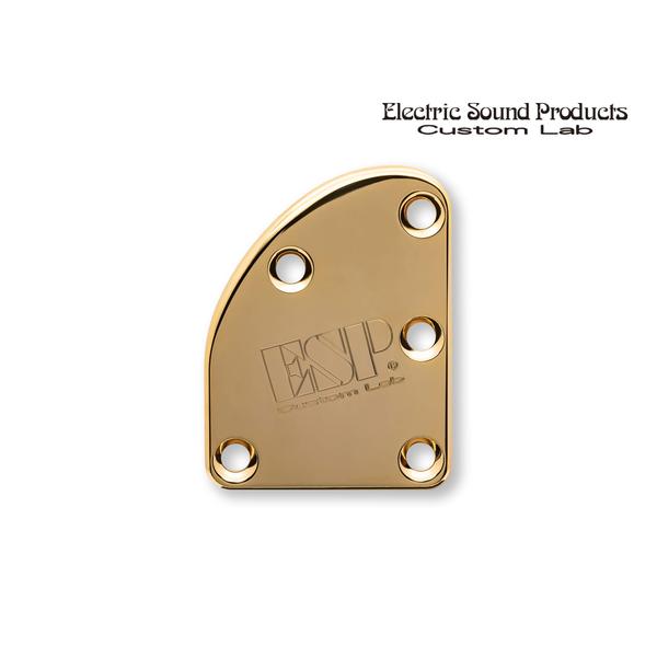 ESP-ジョイントプレートT-5 Neck Set Plate Brass Normal Gold