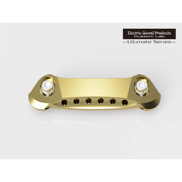 ESP-テイルピースESP TP20 Brass -Horizontal- Gold