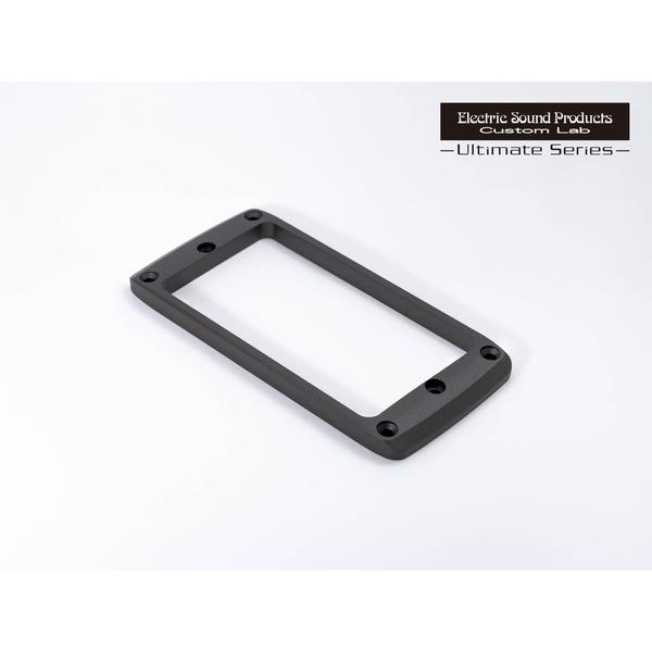 ESP-金属製エスカッションESP Beveled PU Ring Flat-2F Brass Black Satin